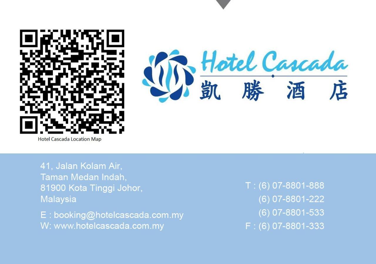 Hotel Cascada Kota Tinggi Exteriör bild
